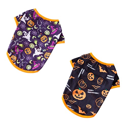 VANZACK 2 Stück Kleidung für Haustiere Halloween-Hundepullover Hund Löwenmähne Kostüm für Hunde Halloween Costume Halloween Kleidung Hundebekleidung Haustier-Outfit Baumwolle VANZACK 2 Stück Kleidung für Haustiere Halloween-Hundepullover Hund Löwenmähne Kostüm für Hunde Halloween Costume Halloween Kleidung Hundebekleidung Haustier-Outfit Baumwolle von VANZACK