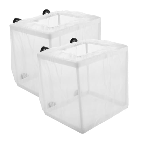 VANZACK 2 Stück Teiliges Aquarium Zuchtbox mit Mesh Netz Transparente Fischaufzucht Isolierbox für Kleine Fische und Garnelen Sichere Brutumgebung Einfache Beobachtung und Erhöhte VANZACK 2 Stück Teiliges Aquarium Zuchtbox mit Mesh Netz Transparente Fischaufzucht Isolierbox für Kleine Fische und Garnelen Sichere Brutumgebung Einfache Beobachtung und Erhöhte von VANZACK