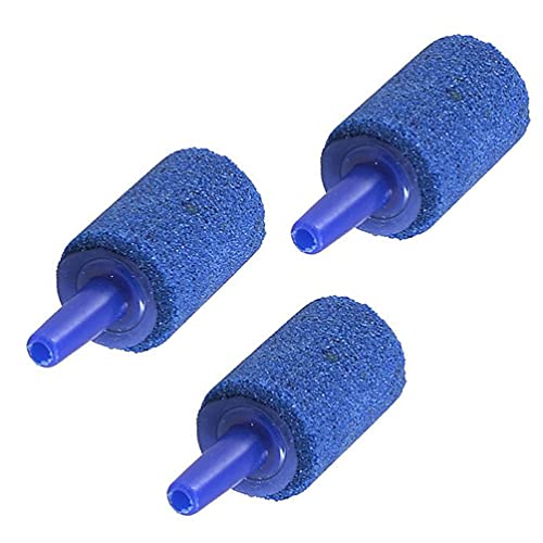 VANZACK 20 pcs Air Stone Mineral Bubble Diffuser Airstones Diffuser for Aquarium Fish Tank Pump Hydroponics (Blue) von VANZACK