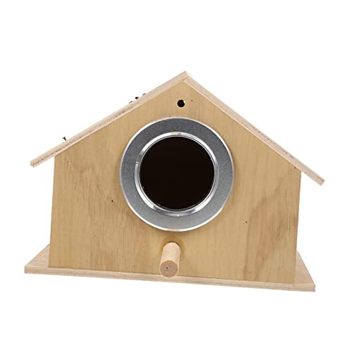 VANZACK 2St Vogelnest vogelhaus Vogelkäfig Mini-Zubehör Outdoor-Spielsets Vogel Fütterer Vogelhäuschen für draußen Vogelspielzeug für Sittiche Vogel Nistkäfig Langen Papageienkäfig von VANZACK