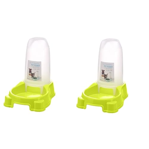 VANZACK 2st Make-up-Feeder Futterautomat Für Katzen Flexibler Schlauch Indoor-Timer Erdfarbener Feeder Futterspender Für Haustiere Automatische Zuführung Hundefutter Rostfreier Stahl von VANZACK