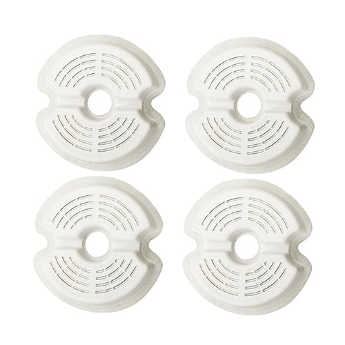 VANZACK 3 Sets Hundebrunnenfilter Zubehör Haustier-tränkefilter Wasserbrunnenfilter Austauschbare Pads Haarentferner Wasserenthärter von VANZACK