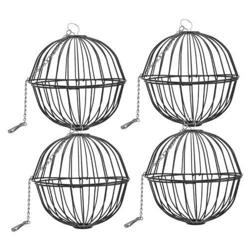 VANZACK 4Stücke Teiliges Futterspender für Kleintiere Hängender Futterball mit Aufhängekette für Chinchillas Meerschweinchen und Hasen und Langlebige VANZACK 4Stücke Teiliges Futterspender für Kleintiere Hängender Futterball mit Aufhängekette für Chinchillas Meerschweinchen und Hasen und Langlebige von VANZACK