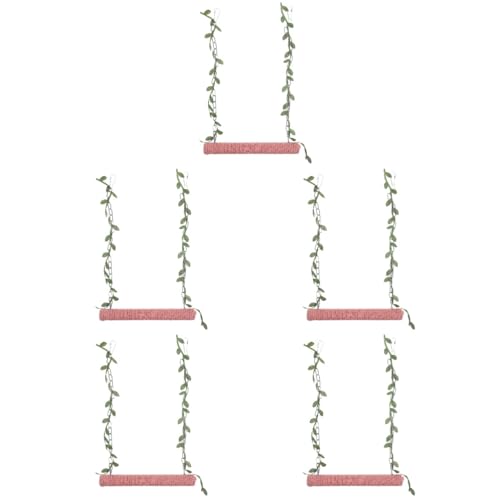 VANZACK 5 Stücke Hängende Papagei Schaukel Spielzeug Vogel Papagei Schaukel Spielzeug Sittiche Barsch Spielzeug Vogel Spielzeug Für Sittiche Lustige Decor von VANZACK