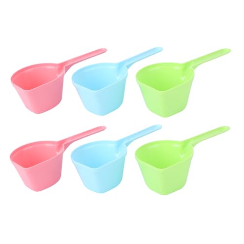 VANZACK 6St Tier Futter Messlöffel Hundefutter Futtermittel für Haustiere Pet Food Scoop Measuring Cups for Pets messbecher Haustierzubehör Wasserlöffel für Haustiere doppelter Zweck Tasse von VANZACK