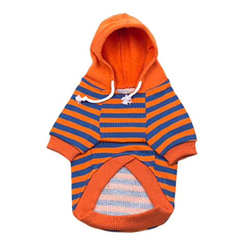 VANZACK Gestreiftes Haustier Sweatshirt Hundespielzeug Bekleidung Outfit Süßer Puffer Welpen Regenmantel Hundehemden Für Kleine Hunde Hundepullover Kleine Hosen Zubehör VANZACK Gestreiftes Haustier Sweatshirt Hundespielzeug Bekleidung Outfit Süßer Puffer Welpen Regenmantel Hundehemden Für Kleine Hunde Hundepullover Kleine Hosen Zubehör von VANZACK