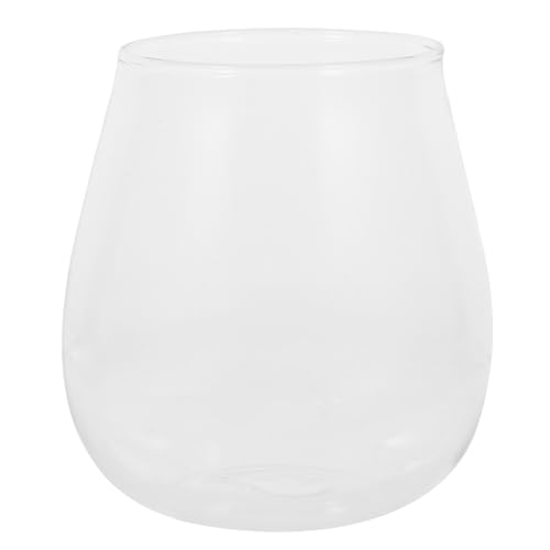 VANZACK Glasvase Große Glasvasenschale Terrarium-Sukkulenten-Pflanzgefäß Glas-Terrariumschale Blumenvase Herzstück Für Hochzeiten Zu Hause von VANZACK