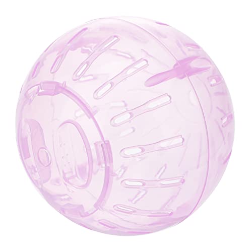 VANZACK Hamster-Trainingsball, 25,4 cm, transparent, Laufball für kleine Haustiere wie Hamster und Meerschweinchen, lustiges Aktivitätsspielzeug, um Langeweile zu reduzieren und Bewegung zu fördern, von VANZACK