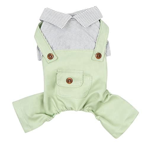 VANZACK Hunde-Overalls Bausatz Groß Haustiere Kleidung Hallo Hündchen Für Welpe Klein Geschwollen Weste Green Polyester VANZACK Hunde-Overalls Bausatz Groß Haustiere Kleidung Hallo Hündchen Für Welpe Klein Geschwollen Weste Green Polyester von VANZACK