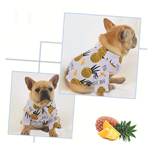 VANZACK Hundehemd Hawaii Hemd Hawaii Shirt hundeshirt hundezubehör Hundekleidung für besondere Anlässe Mittel Hemd für Hund Hündchen Sommerkleidung für Haustiere Haustierhemd Weiß VANZACK Hundehemd Hawaii Hemd Hawaii Shirt hundeshirt hundezubehör Hundekleidung für besondere Anlässe Mittel Hemd für Hund Hündchen Sommerkleidung für Haustiere Haustierhemd Weiß von VANZACK