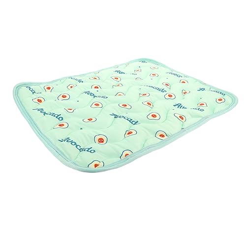 VANZACK Hundekühlungsmatte Für Kleine Und Katzen Selbstkühlende Pet Sleeping Cushion Niedliches Avocado Design Für Waschbar Und Pflegeleicht von VANZACK