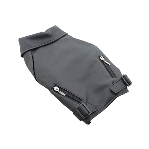 VANZACK Hundelederjacke groß Abdeckung Welpenmantel Hundekleidung Hundejacken Weste hundemantel Dog Raincoat hundepullover Dog Clothes Haustierbekleidung für Hunde Hund warme Jacke Black VANZACK Hundelederjacke groß Abdeckung Welpenmantel Hundekleidung Hundejacken Weste hundemantel Dog Raincoat hundepullover Dog Clothes Haustierbekleidung für Hunde Hund warme Jacke Black von VANZACK
