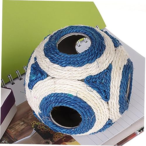 VANZACK Kätzchen spielt Ball groß Sisalball Haustier Katzenball Kletterspielzeug Katzen Spielzeug cat Toys Spielzeuge Pet-Ball-Spielzeug Seilball die Katze kratzbaum für Katzen Sisalkugel von VANZACK