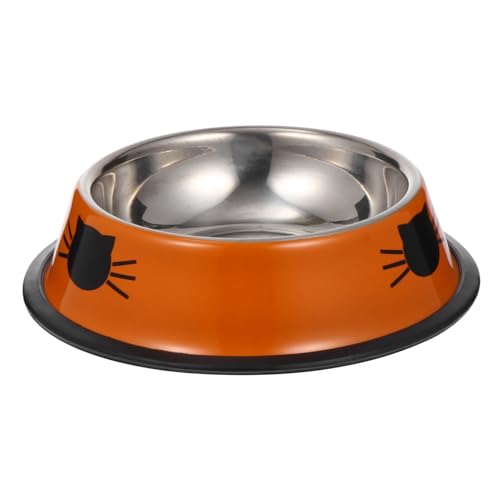 VANZACK Katzennapf aus Edelstahl Dog Bowl Hunde schüssel Hundefutter Behälter für Lebensmittel Katzennäpfe Welpe Haustiernapf hundeschüssel Hündchen Fressnapf Zubringer Kätzchen von VANZACK