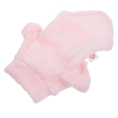 VANZACK Kleidung für haarlose Katzen Hundekleidung Devon Rex wintermantel für Hunde Kostüme Outfits Welpenkleidung Haustierkleidung atmungsaktiv zweibeinige Kleidung Jacke Samt Rosa von VANZACK