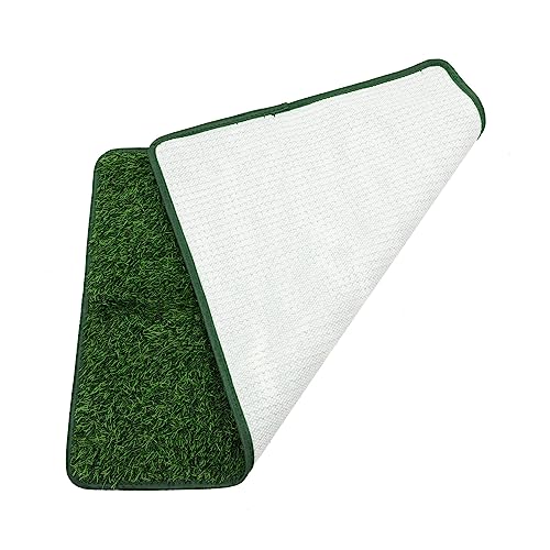 VANZACK Pet Rasenmatte Animal Polster hundetoiletten Hundeklaue Urin-Pads cat mat Haustierteppich Pee Pads Hunde waschbarer Balkon gießen Gras -Pad -Hund Graspolster für Hunde Sport Green von VANZACK