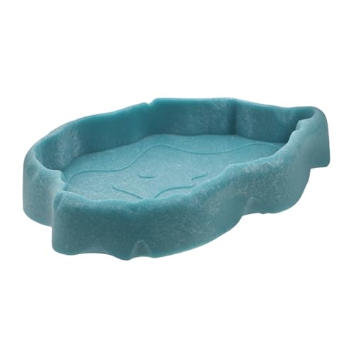VANZACK Schildkröten-trinkschale Bartagamen-futterspender Gecko-fütterungsleiste Accessoires Für Bartagamen Gecko-wasserspender Leopard Gecko Tank Zubehör Reptilienschalen Harz Sky-Blue VANZACK Schildkröten-trinkschale Bartagamen-futterspender Gecko-fütterungsleiste Accessoires Für Bartagamen Gecko-wasserspender Leopard Gecko Tank Zubehör Reptilienschalen Harz Sky-Blue von VANZACK