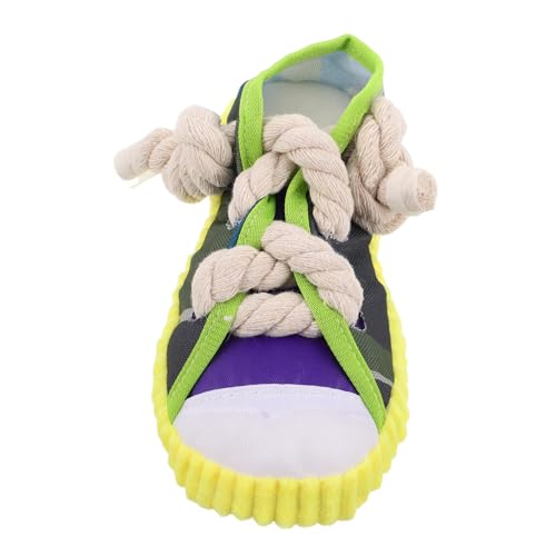 VANZACK Squeaky Slipper Design mit Baumwollseil Lustiges Kau für Welpen für Drinnen und Draußen VANZACK Squeaky Slipper Design mit Baumwollseil Lustiges Kau für Welpen für Drinnen und Draußen von VANZACK