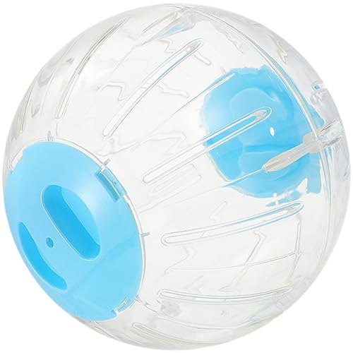 VANZACK Transparenter Hamsterball Für Zwerghamster Und äuse Gymnastikball Für Aktive Kleintiere Fördert Bewegung Und Spielspaß Ideales Hamsterspielzeug Für Eine Gesunde Lebensweise von VANZACK