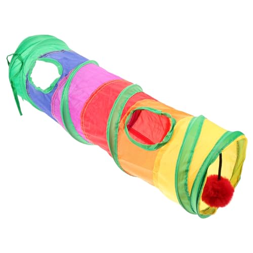 VANZACK Annahme Polyester Tunnel Spielzeug Kätzchen Rohr Haustier Tunnel Indoor Katze Spielzeug Katze Donut Tunnel Dekorative Praktische von VANZACK