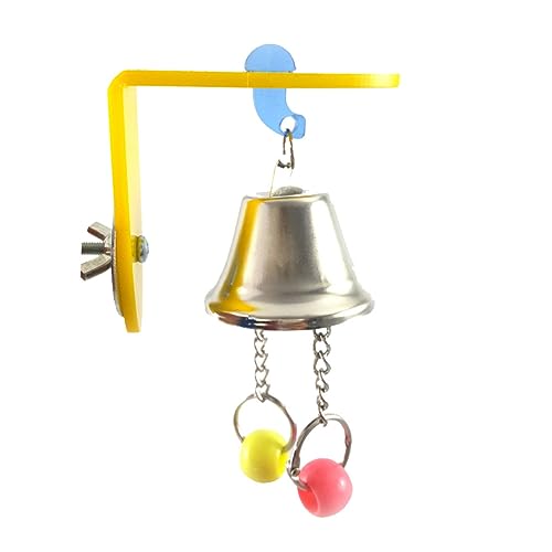 VANZACK Vogelkäfig Dekoration Stainless Steel inoxlm Aquarium Dekorationen Papageienbissspielzeug Spielzeuge Vogelkäfig Spielzeug Vogelspielzeug für Papageien beissen schmücken von VANZACK