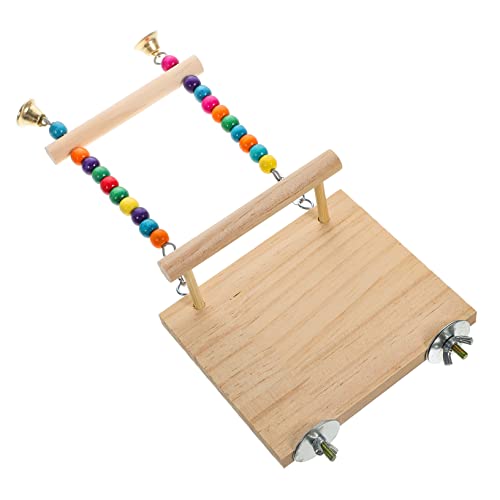 VANZACK Vogelperch Shotet Barch Bird Swing Cage Toy Papageien Kaut Spielzeug Bird Barch Stand Vogelspielzeug Spielzeug von VANZACK