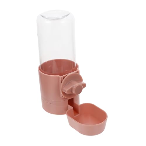 VANZACK hängende Wasserzufuhr wasserflasche automatisch Wasserspender Trinkbrunnen Hauskatze Zubringer Plastik Rosa von VANZACK