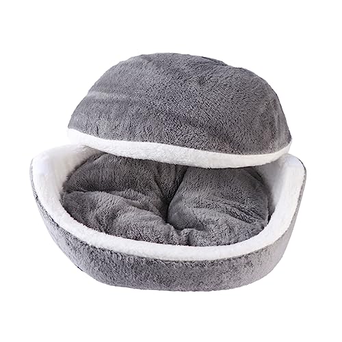 VANZACK Haustierbett kuschelbett pet bed cat house hundehütte hundbett hundehaus Bett Haustier warmes kleine hundebetten Bodenfilter abnehmbar Katzenbett Herbst und Winter Katzennest von VANZACK