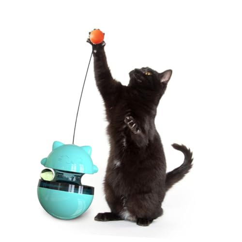 VANZACK Interaktives Katzenspielzeug Stabilem Lustiger Wackelspielzeug Für Katzen Fördert Spiel Und Intelligenz Für Zuhause Shop Blau VANZACK Interaktives Katzenspielzeug Stabilem Lustiger Wackelspielzeug Für Katzen Fördert Spiel Und Intelligenz Für Zuhause Shop Blau von VANZACK