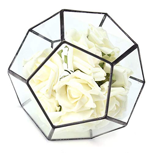 VBATTY Unregelmäßiger Geometrischer Terrarienkasten Aus Glas, Blumentopf, DIY-Tischplatte, Sukkulenten-Pflanzgefäß von VBATTY