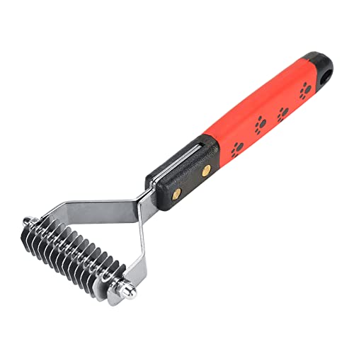 VBESTLIFE Tierhaarkamm, Tierhaar-Deshedding-Tool, Pin-Grooming-Deshedding-Tool für Katze für Hund (M337-13) von VBESTLIFE