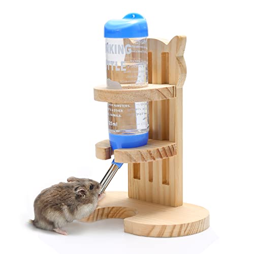 VCZONE Wasserflasche mit Ständer für kleine Haustiere (klein) von VCZONE