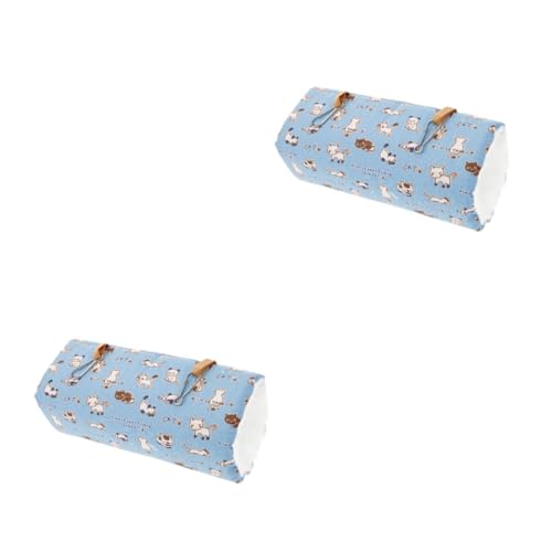 VDLLQYN, 2 Stück Haustiernest for kleine Hamster, zartes Chinchilla-Haus, Hamsterhaus for kleine Hamster,Nester für kleine Haustiere(Multix2pcs) von VDLLQYN