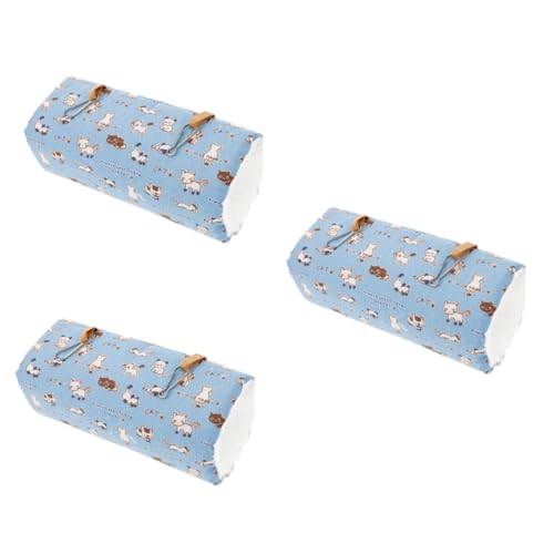 VDLLQYN, 2 Stück Haustiernest for kleine Hamster, zartes Chinchilla-Haus, Hamsterhaus for kleine Hamster,Nester für kleine Haustiere(Multix3pcs) von VDLLQYN