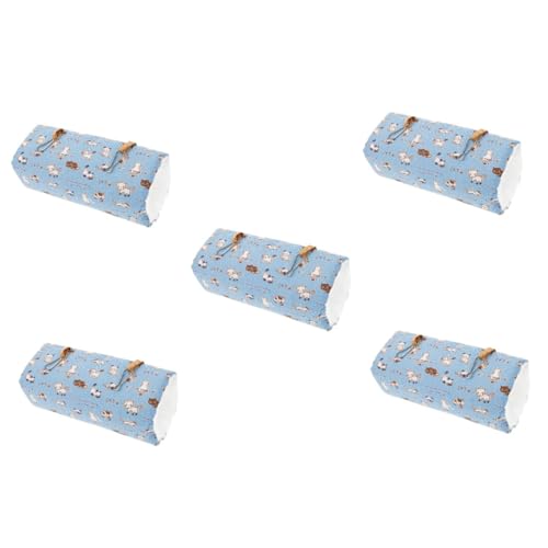 VDLLQYN, 2 Stück Haustiernest for kleine Hamster, zartes Chinchilla-Haus, Hamsterhaus for kleine Hamster,Nester für kleine Haustiere(Multix5pcs) von VDLLQYN