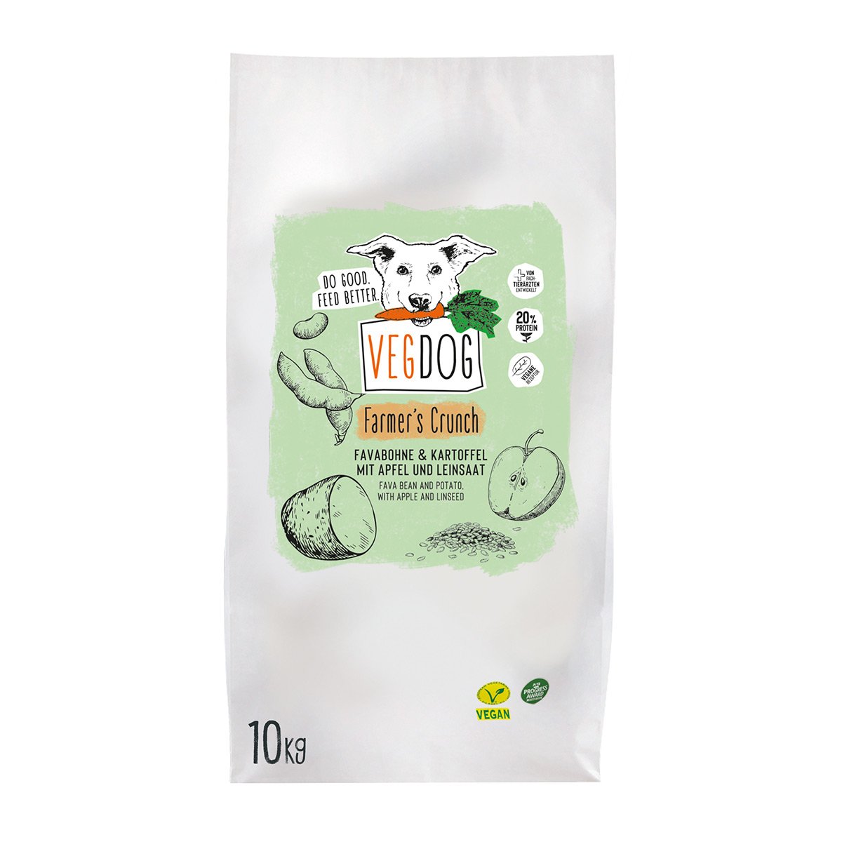 VEGDOG Farmer's Crunch 10kg von VEGDOG