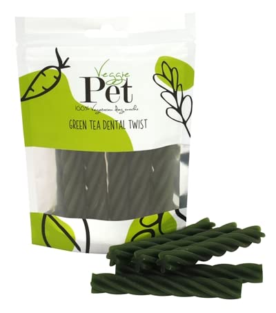 Veggie Pet Green Tea Dental Twist-100 GR von VEGGIE PET