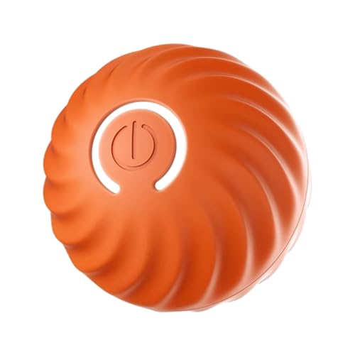 Aktiver Rollender Ball, Über USB Wiederaufladbare Hundebälle, Interaktiver Hunde-Bewegungsball Mit Smart/Normal-Modi, Langlebiger LED-Blitz, Selbstrollender Ball, Hundehirn-Bosting-pop up-Ball Für von VELUNE