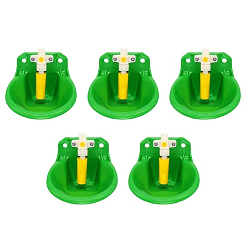 VENEKA 5X Automatische Ziege Schafe Waterer Bowl Kuh Rinder Feeder Kunststoff Trinken Tier Ausrüstung Schwein Wasser Fütterung Dispenser von VENEKA