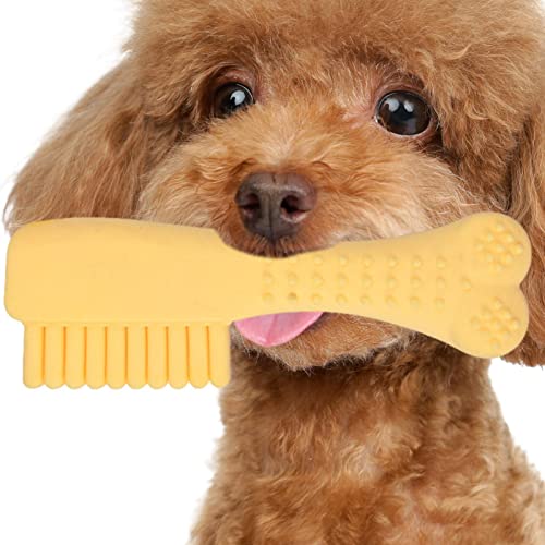 Tough Chew Toys for Dogs | Clean Teeth Rubber Comb Chew Toy | Bell Chewing Playing Training Toys, Dog Toys for Aggressive Chewers Large Breed, for Pet Puppy Dog Cat von VENTDOUCE