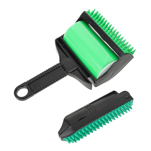 VERDANVERSE 1 Satz Aufkleber Produkt Entfernung Hautschuppen Detail Gel Auto Reinigung Hundehaare tierhaar entfernen Katzenhaar klebrige Fusselrollen Fusselrolle wiederverwendbar Plastik Black von VERDANVERSE