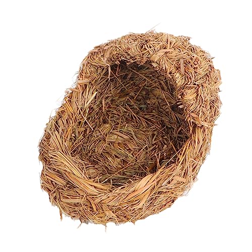 VERDANVERSE 1Stück Dekoratives Katzenhaus aus Grasgewebe Atmungsaktives Haustiernest für Meerschweinchen Hamster und Katzen Langlebig und Verschleißfest Natürlicher VERDANVERSE 1Stück Dekoratives Katzenhaus aus Grasgewebe Atmungsaktives Haustiernest für Meerschweinchen Hamster und Katzen Langlebig und Verschleißfest Natürlicher von VERDANVERSE