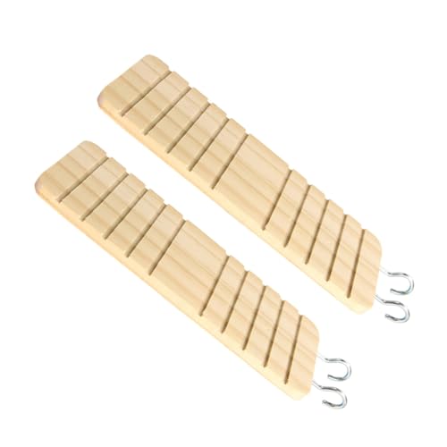 VERDANVERSE 2Stücke Hamsterleiter aus Holz Teiliges Kletterspielzeug für Hamster Bissbeständige und Sichere für Käfige und Spielbereiche Natürliches und Langlebiges Material VERDANVERSE 2Stücke Hamsterleiter aus Holz Teiliges Kletterspielzeug für Hamster Bissbeständige und Sichere für Käfige und Spielbereiche Natürliches und Langlebiges Material von VERDANVERSE