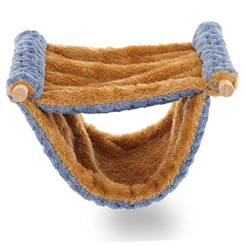 VERDANVERSE Dekorative Hängematte für Hamster und Kleintiere Bequemes Sicheres und Warmes Bett aus Hochwertigem Material für Schlaf für Meerschweinchen VERDANVERSE Dekorative Hängematte für Hamster und Kleintiere Bequemes Sicheres und Warmes Bett aus Hochwertigem Material für Schlaf für Meerschweinchen von VERDANVERSE