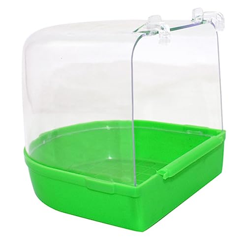 VERDANVERSE Käfig Vogelbad für Kleine Abgedeckt für Wellensittiche und Kanarienvögel Zufällige und VERDANVERSE Käfig Vogelbad für Kleine Abgedeckt für Wellensittiche und Kanarienvögel Zufällige und von VERDANVERSE