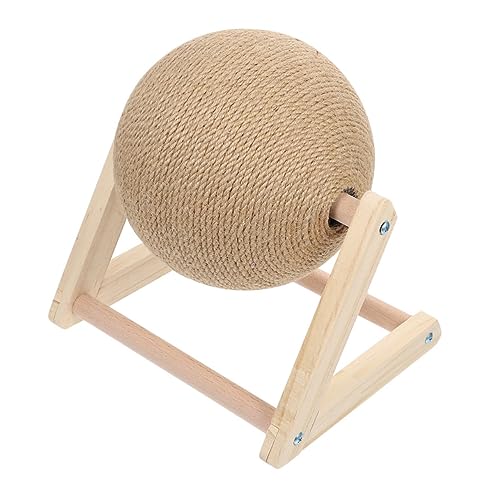 VERDANVERSE Katzen Kratzball Pfote Sisal Kratzer kratzen Interaktiver Katzenspielzeugball Katze Kratzbälle Kratzspielzeug für Katzen Haustier Katze Spielzeugball Holz VERDANVERSE Katzen Kratzball Pfote Sisal Kratzer kratzen Interaktiver Katzenspielzeugball Katze Kratzbälle Kratzspielzeug für Katzen Haustier Katze Spielzeugball Holz von VERDANVERSE