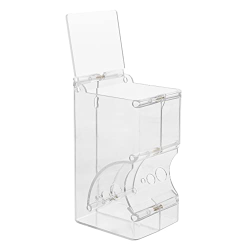 VERDANVERSE Kleiner Haustierfutterautomat für Hamster Automatischer Lebensmittelspender mit Einfacher Befüllung und Reinigungsfunktion für Kleine Wie Rennmäuse Mäuse VERDANVERSE Kleiner Haustierfutterautomat für Hamster Automatischer Lebensmittelspender mit Einfacher Befüllung und Reinigungsfunktion für Kleine Wie Rennmäuse Mäuse von VERDANVERSE