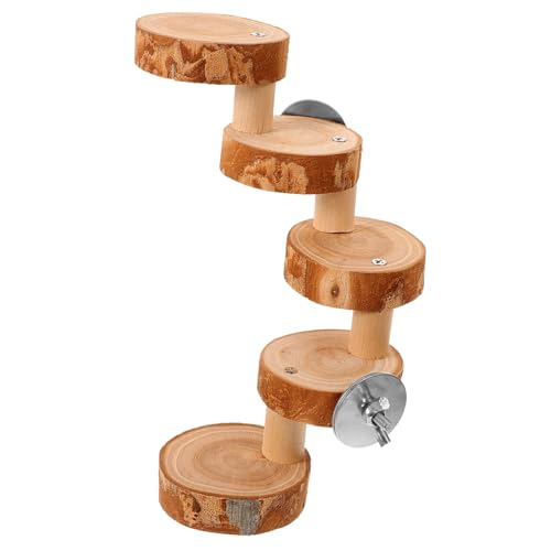 VERDANVERSE Kletterspielzeug für Hamster Mini Nagetier Leiter drinnen Haustier Hamster -Kletterspielzeug hängendes Hamsterspielzeug Spielzeugschaukel für Nymphensittiche hölzern VERDANVERSE Kletterspielzeug für Hamster Mini Nagetier Leiter drinnen Haustier Hamster -Kletterspielzeug hängendes Hamsterspielzeug Spielzeugschaukel für Nymphensittiche hölzern von VERDANVERSE