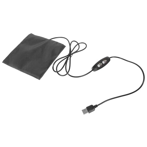VERDANVERSE USB Heizmatte für Kleine Haustiere Verstellbares Heizkissen für Hamster Eidechsen Reptilien Winter Wärmematte mit Temperaturregelung Tragbar VERDANVERSE USB Heizmatte für Kleine Haustiere Verstellbares Heizkissen für Hamster Eidechsen Reptilien Winter Wärmematte mit Temperaturregelung Tragbar von VERDANVERSE