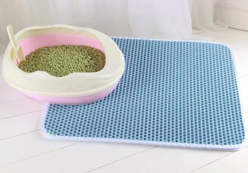 VERIMP Pet Cat Litter Mat Double Layer Pet Litter Box Mat Sand Cat Pad Bed Mat Products von VERIMP